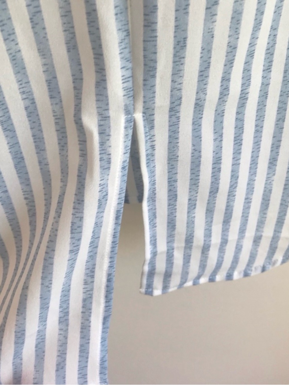 Sanctuary Blue White Striped Sleeveless Blouse Small Beach Summer Top - Picture 9 of 12